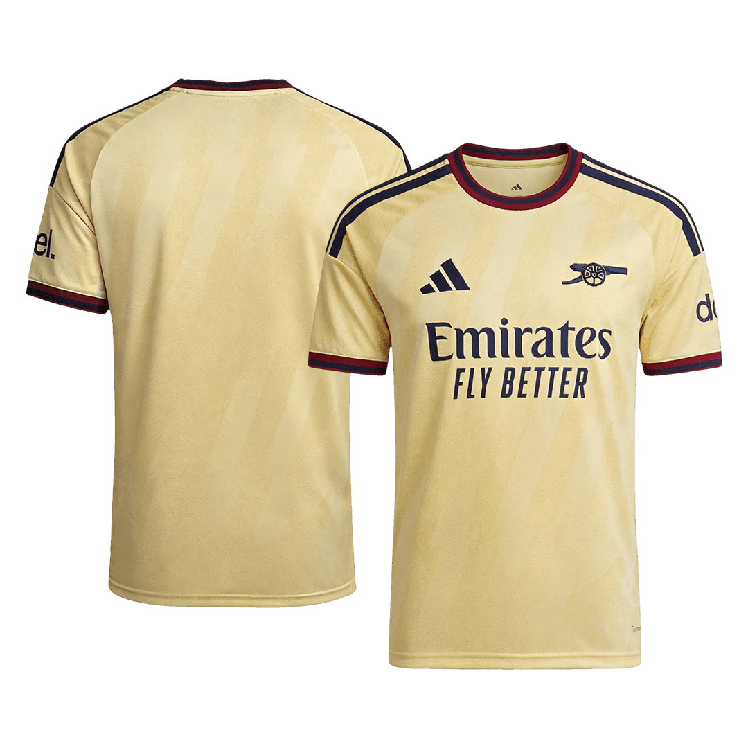 Men Player Version Arsenal Third Soccer Jersey 2026/27 Yellow - gojersey