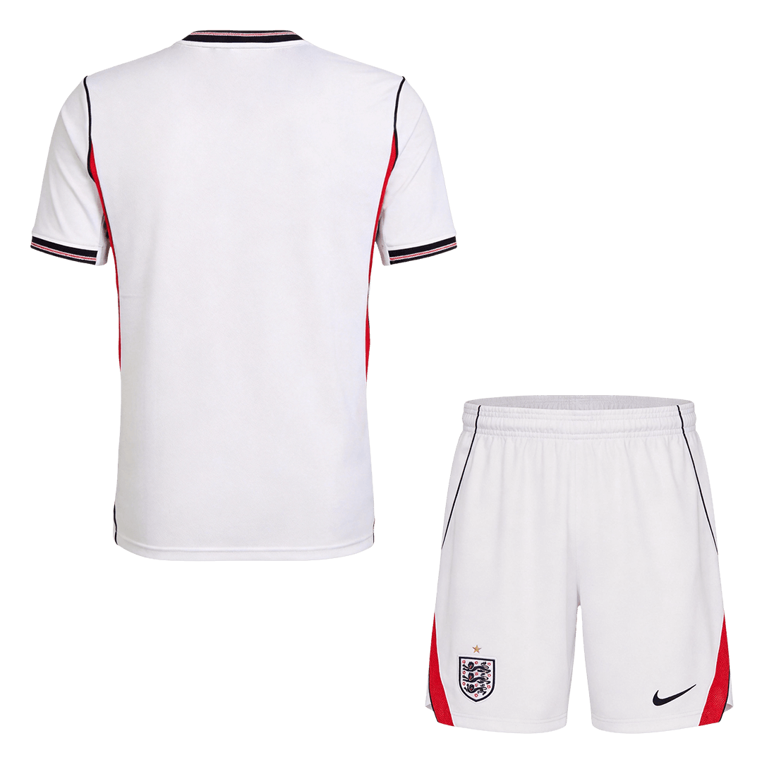 England Home Soccer Jersey Kit (Jersey+Shorts) World Cup 2026 White - gojersey