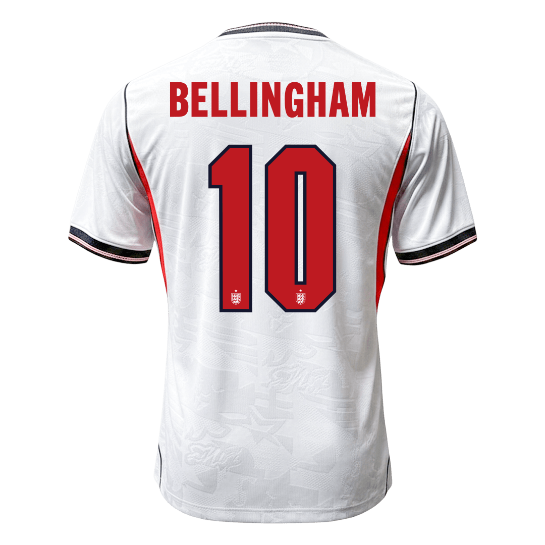 England BELLINGHAM #10 Home Soccer Jersey Authentic 2026 - gojersey