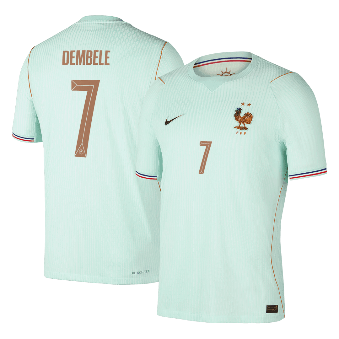 France DEMBELE #7 Away Soccer Jersey Authentic 2026 - gojersey