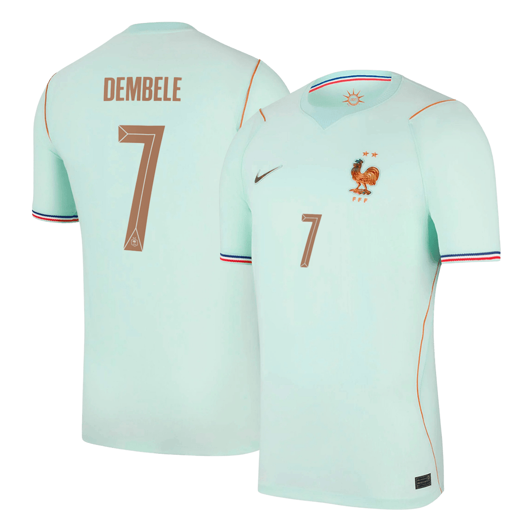 DEMBELE #7 France Away Soccer Jersey World Cup 2026 Blue - gojersey