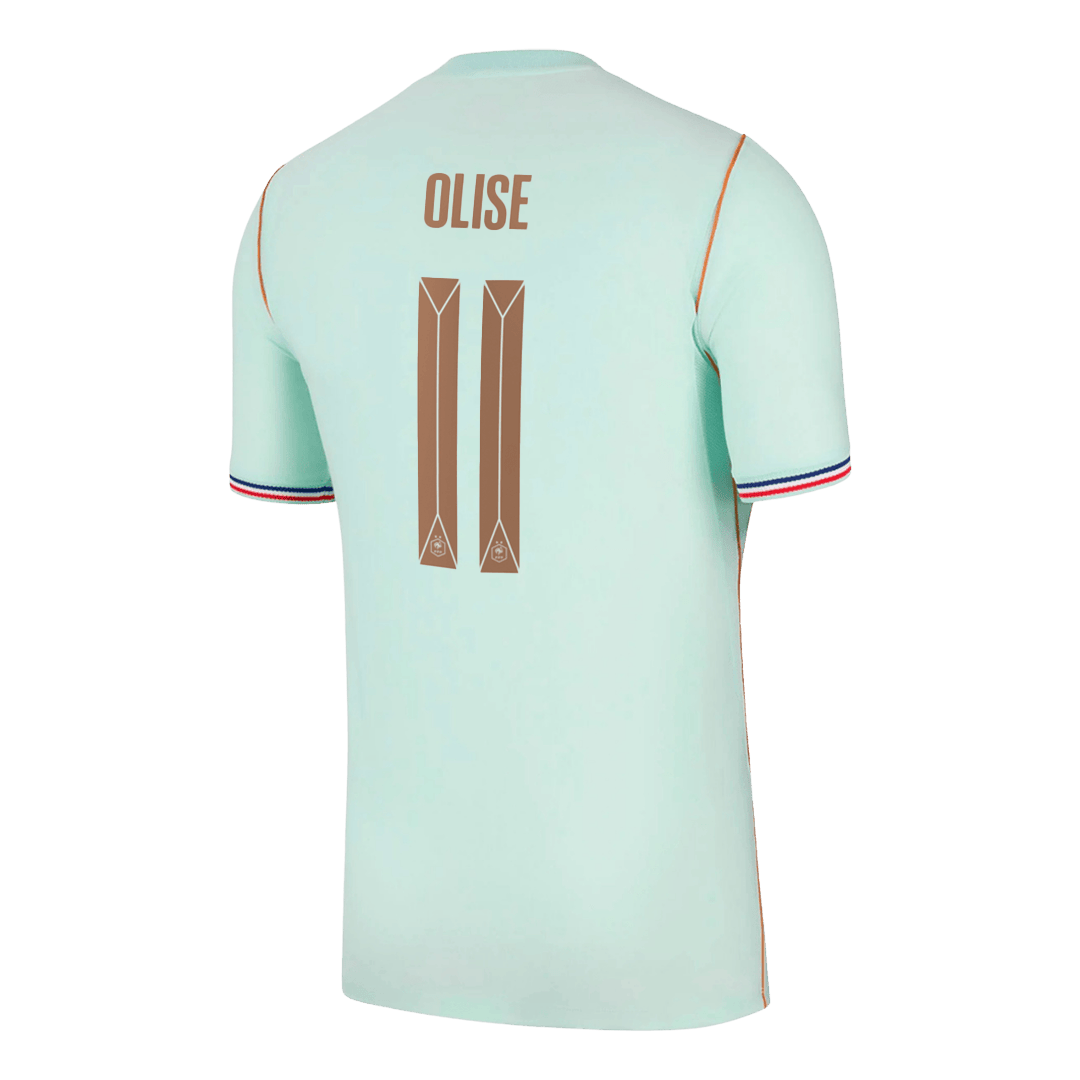 OLISE #11 France Away Soccer Jersey World Cup 2026 Blue - gojersey