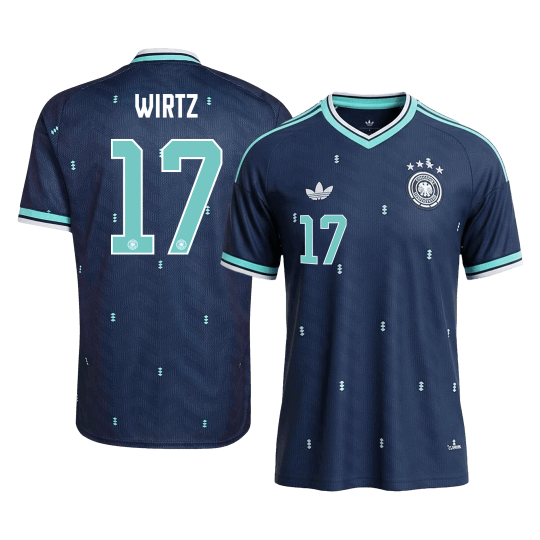 WIRTZ #17 Germany Away Soccer Jersey World Cup 2026 Navy - gojersey