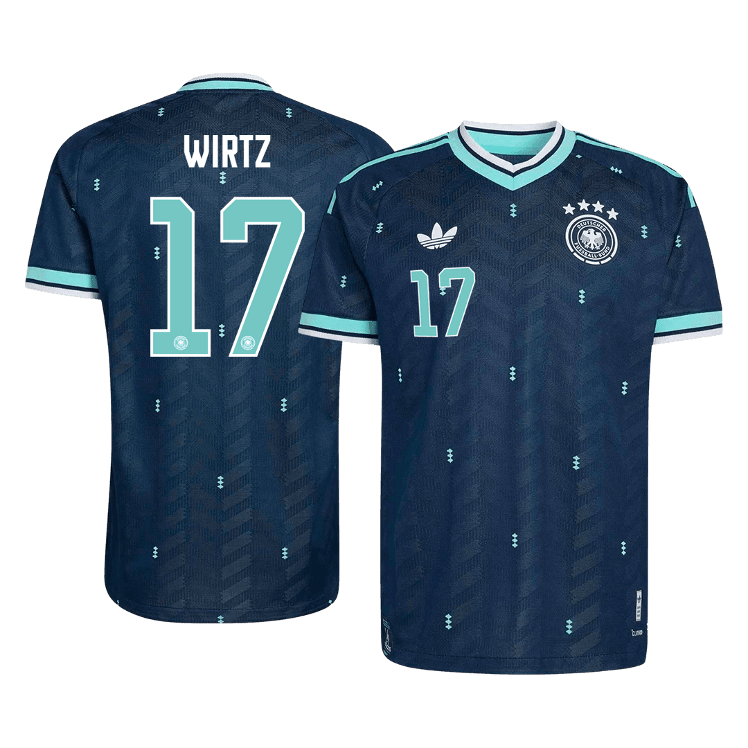 Germany WIRTZ #17 Away Soccer Jersey Authentic 2026 - gojersey