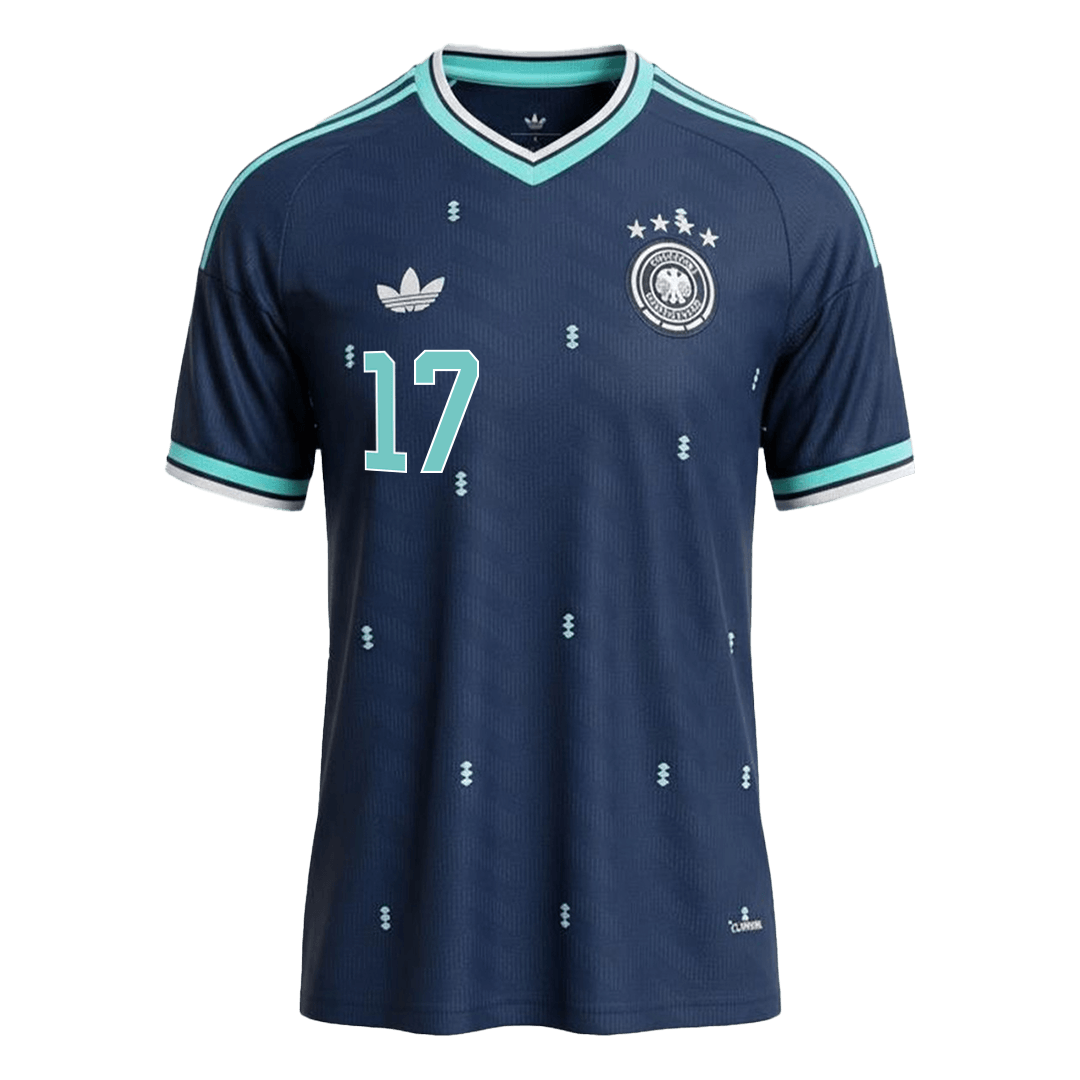 WIRTZ #17 Germany Away Soccer Jersey World Cup 2026 Navy - gojersey