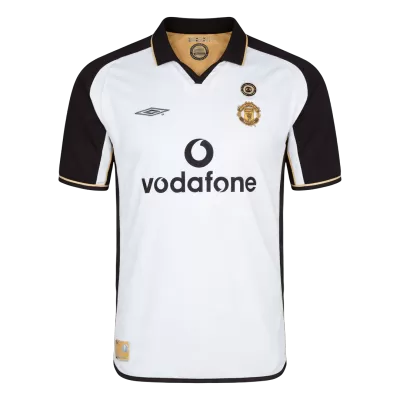 Manchester United Away Soccer Jersey Retro 2001/02 - gojersey