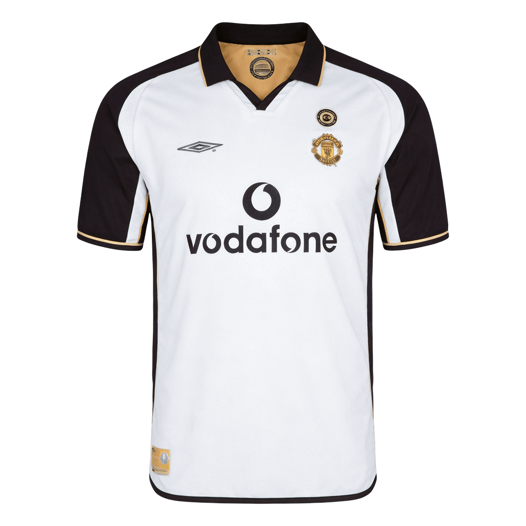 Manchester United Away Soccer Jersey Retro 2001/02 - gojersey