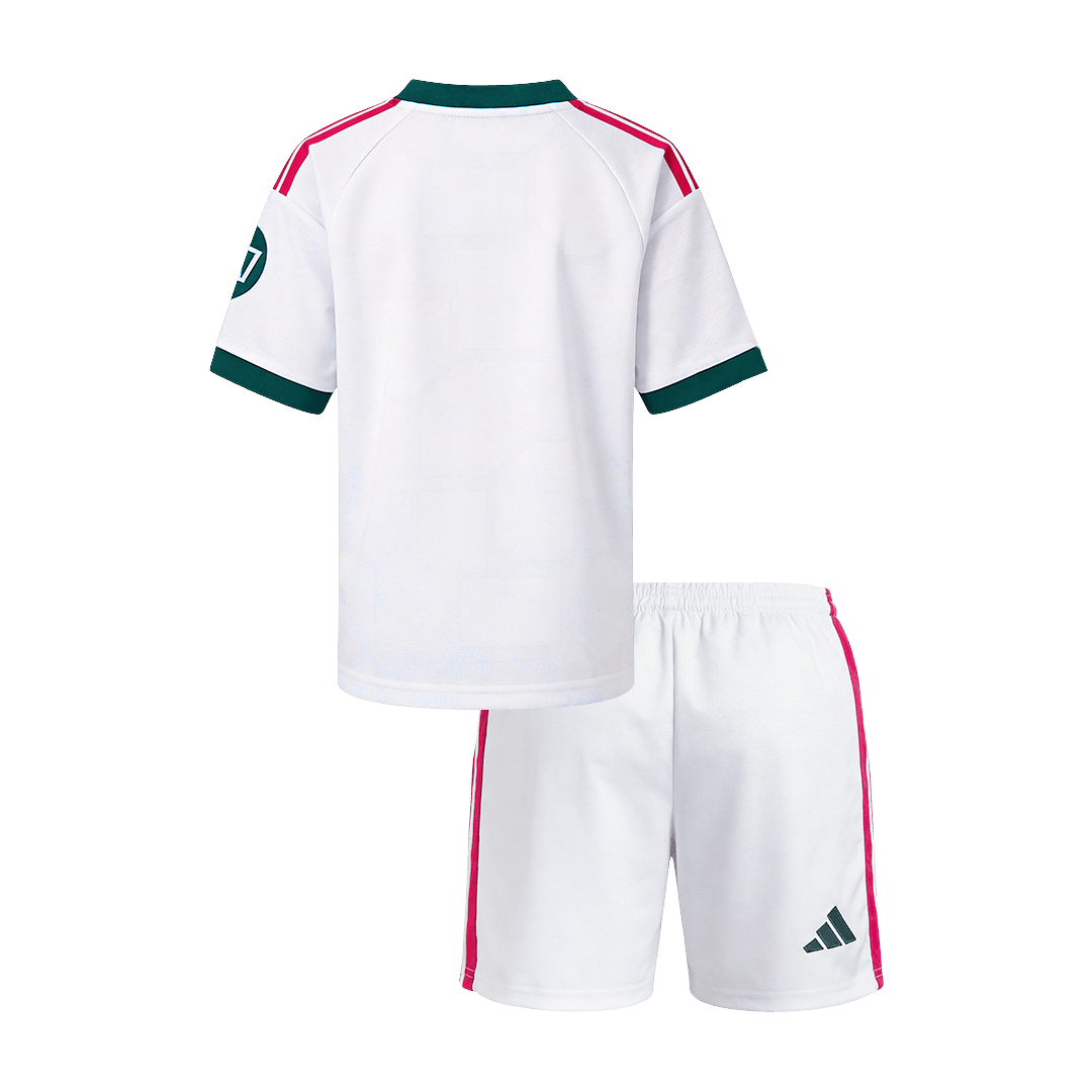 Kids Real Madrid Home Soccer Jersey Kit (Jersey+Shorts) 2026/27 White - gojersey