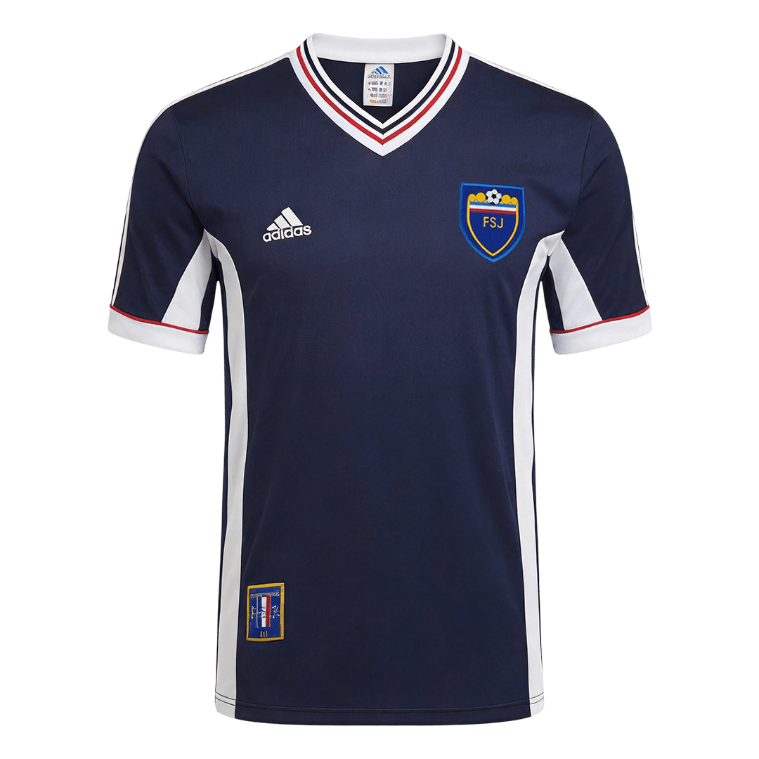 Yugoslavia Home Soccer Jersey Retro 1998 - gojersey
