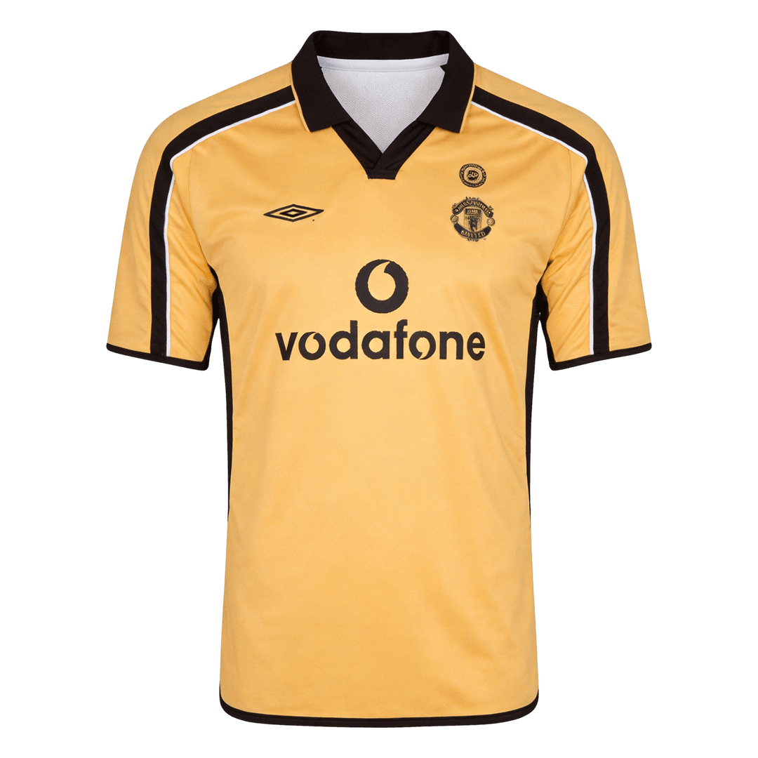 Manchester United Away Soccer Jersey Retro 2001/02 - gojersey