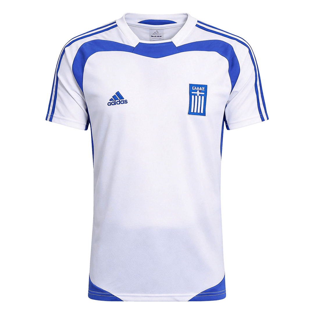 Greece Away Soccer Jersey Retro 2004 - gojersey