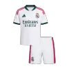 Kids Real Madrid Home Soccer Jersey Kit (Jersey+Shorts) 2026/27 White - gojersey