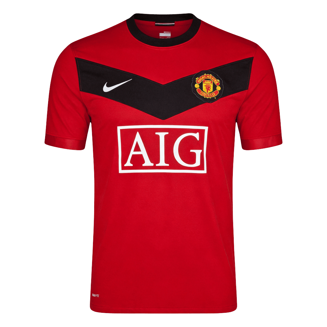 Manchester United Home Soccer Jersey Retro 2009/10 - gojersey