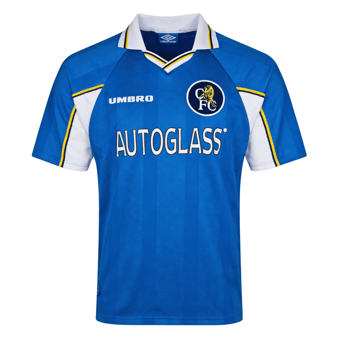 Chelsea Home Soccer Jersey Retro 1997/99 - gojersey