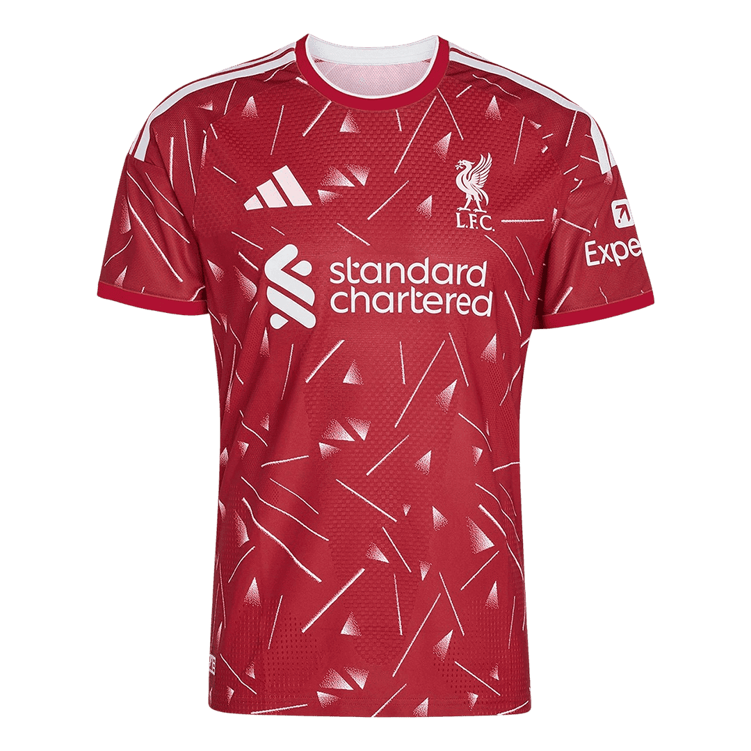 Men Player Version Liverpool Home Soccer Jersey 2026/27 Red - gojersey