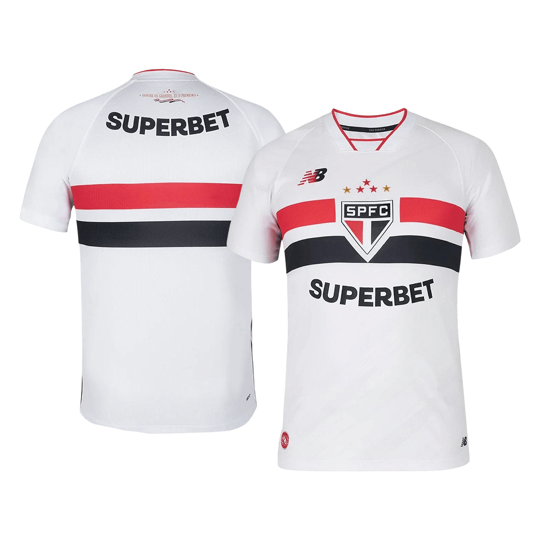 Sao Paulo FC Home Soccer Jersey 2026 - gojersey