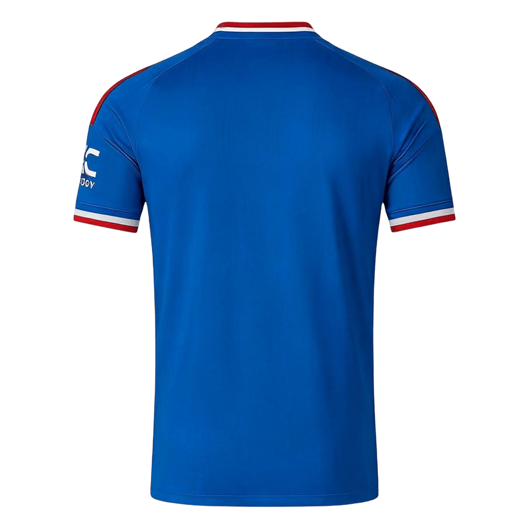 Men Player Version Manchester United Away Soccer Jersey 2026/27 Blue - gojersey
