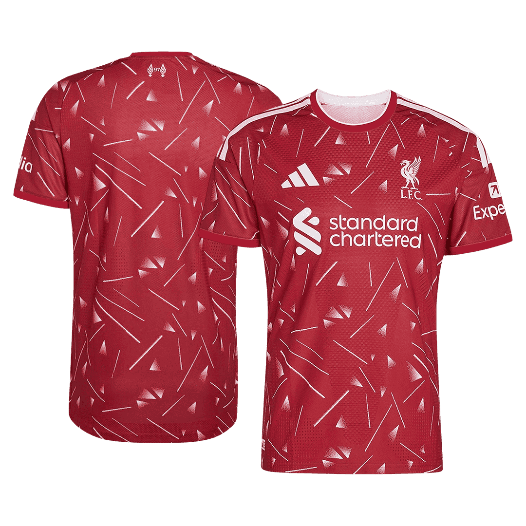 Men Player Version Liverpool Home Soccer Jersey 2026/27 Red - gojersey