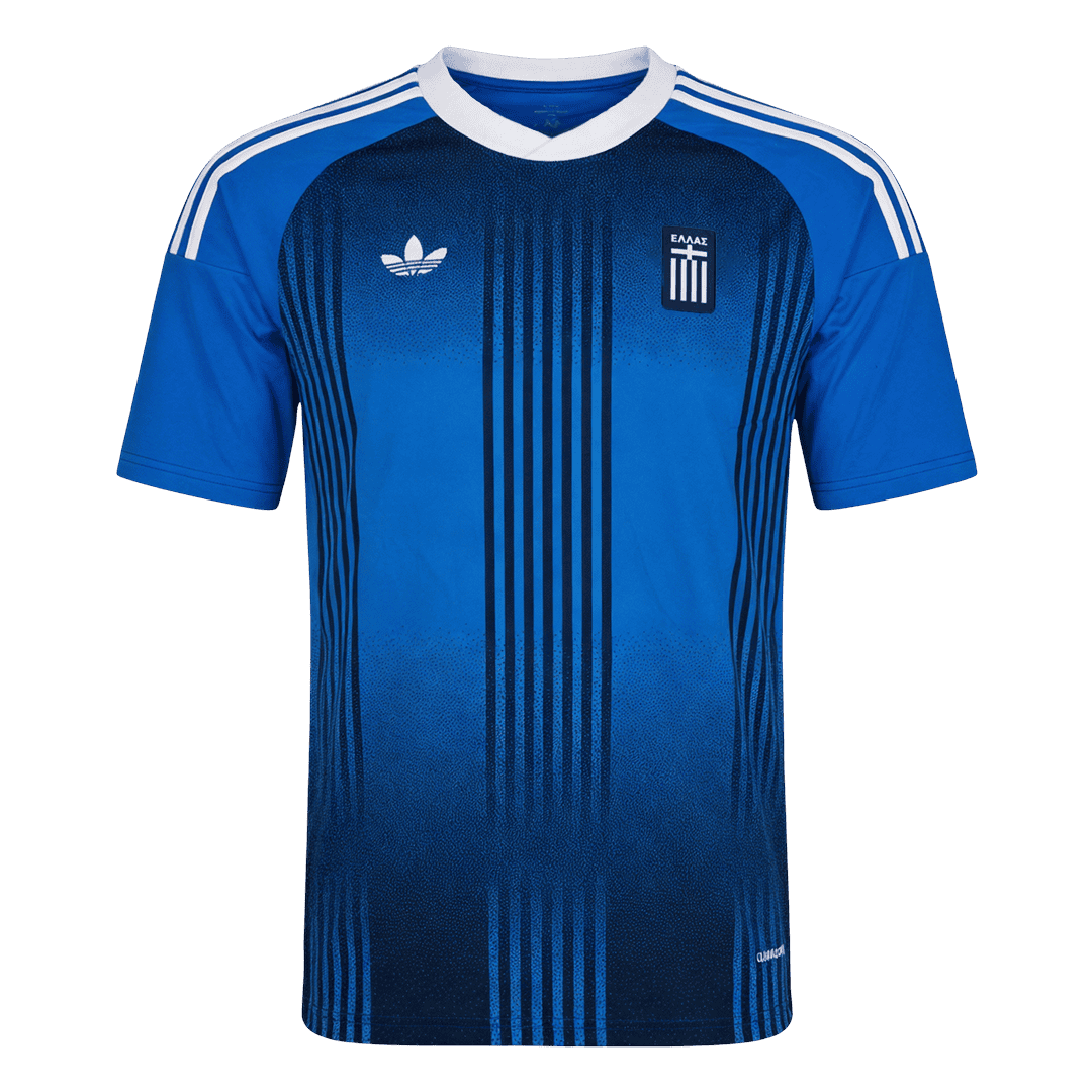 Greece Away Soccer Jersey World Cup 2026 Blue - gojersey