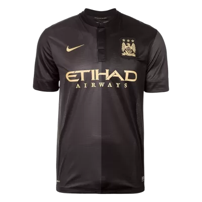 Manchester City Away Soccer Jersey Retro 2013/14 - gojersey