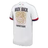 PSG Champions of Europe #26 Away Soccer Jersey/26 - gojersey