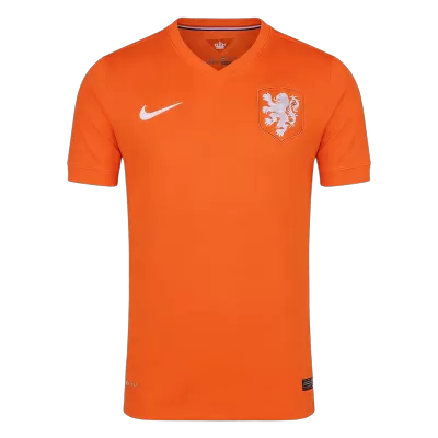 Netherlands Home Soccer Jersey Retro 2014 - gojersey