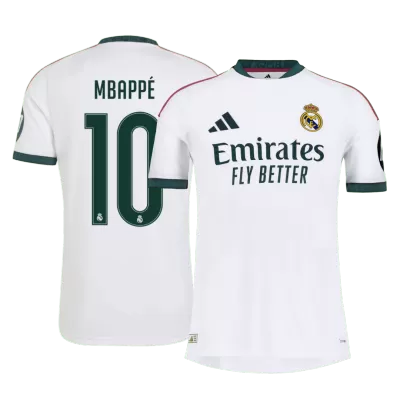 MBAPPÉ #10 Player Version Real Madrid Home Soccer Jersey 2026/27 White - gojersey