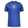 Croatia Away Soccer Jersey World Cup 2026 Blue - gojersey