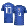 MODRIĆ #10 Croatia Away Soccer Jersey World Cup 2026 Blue - gojersey