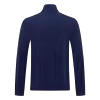 Men 2026 AS Roma Half-Zip Windbreaker Jacket Navy - gojersey