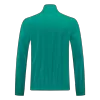 Men 2026 Liverpool Half-Zip Windbreaker Jacket Green - gojersey