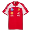 Men 2026 Scuderia Ferrari F1 Racing Team Polo Shirt Red - gojersey