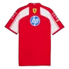 Men 2026 Scuderia Ferrari F1 Racing Team Polo Shirt Red - gojersey