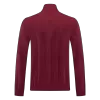 Men 2026 Arsenal Half-Zip Windbreaker Jacket Red - gojersey