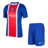 Men 2026/27 PSG Home Soccer Jersey Kit (Jersey+Shorts) Navy - gojersey