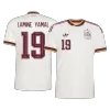 LAMINE YAMAL #19 Spain Away Soccer Jersey World Cup 2026 White - gojersey