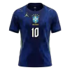 NEYMAR JR. #10 Brazil Away Soccer Jersey World Cup 2026 Navy - gojersey