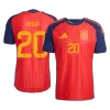 Spain PEDRI #20 Home Soccer Jersey Authentic 2026 - gojersey