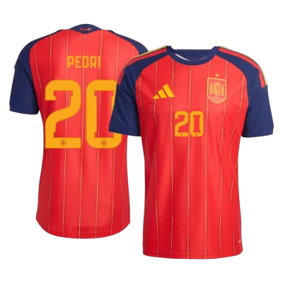 Spain PEDRI #20 Home Soccer Jersey Authentic 2026 - gojersey
