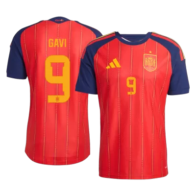 Spain GAVI	 #9 Home Soccer Jersey Authentic 2026 - gojersey