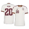 PEDRI #20 Spain Away Soccer Jersey World Cup 2026 White - gojersey