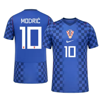 Croatia MODRIĆ #10 Away Soccer Jersey Authentic 2026 - gojersey