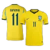 Brazil RAPHINHA #11 Home Soccer Jersey Authentic 2026 - gojersey