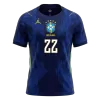 JOÃO PEDRO #22 Brazil Away Soccer Jersey World Cup 2026 Navy - gojersey