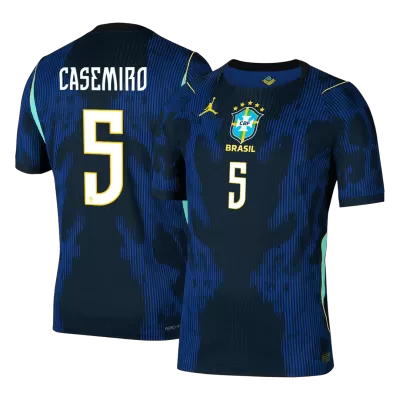 Brazil CASEMIRO #5 Away Soccer Jersey Authentic 2026 - gojersey