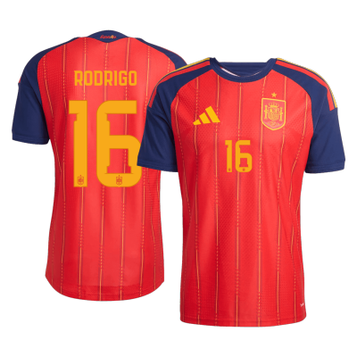 Spain RODRIGO #16 Home Soccer Jersey Authentic 2026 - gojersey