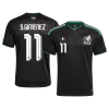 S.GIMENEZ #11 Mexico Third Soccer Jersey World Cup 2026 Black - gojersey