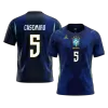 CASEMIRO #5 Brazil Away Soccer Jersey World Cup 2026 Navy - gojersey