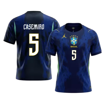 CASEMIRO #5 Brazil Away Soccer Jersey World Cup 2026 Navy - gojersey