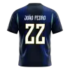 JOÃO PEDRO #22 Brazil Away Soccer Jersey World Cup 2026 Navy - gojersey
